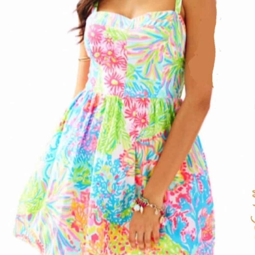 Lilly Pulitzer Ardleigh Lovers Coral Dress